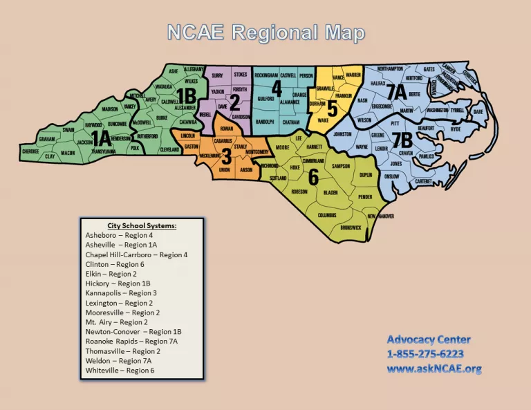 Regional map